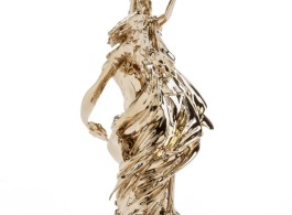 2013, polished bronze unvarnished, 28 x 30 x 72 cm