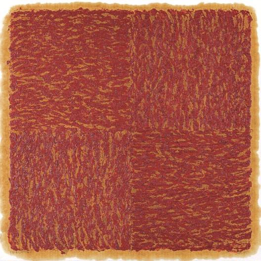 Lot 拍品编号 69 SHEN FAN 申凡 (Chinese, B. 1952) 97P-18-1《97P-18-1》 oil on paper mounted on board 油彩 紙本 裱於木板 100 x 100 cm. (39 3/8 x 39 3/8 in.) Executed in 1997, 1997年作 HK$ 120,000-150,000 US$ 15,400- 19,200