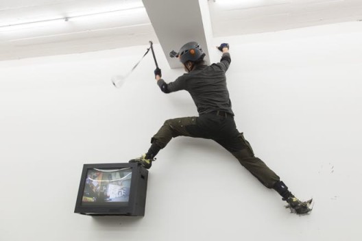 “Mr. Hungry” exhibition view, Aike-Dellarco, Shanghai, 2014《饥饿先生》,展览现场,上海艾可画廊, 2014