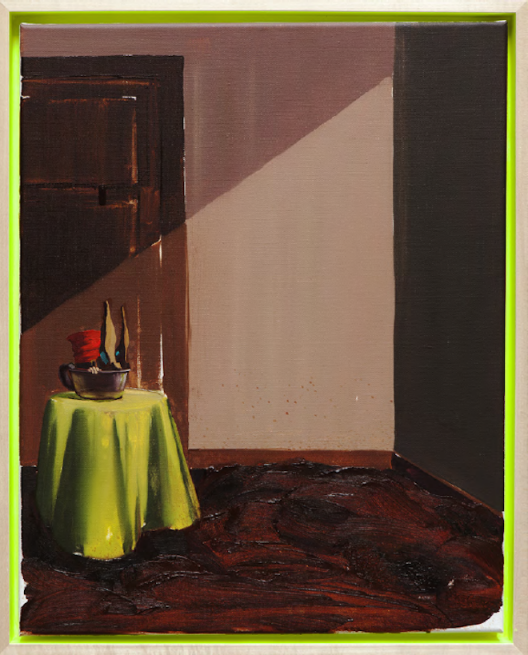 GAMA, “Die Zimmer (The Room)”, oil on canvas, 60 x 48 cm, 2012《空间》，布面油画，60 x 48 cm，2012