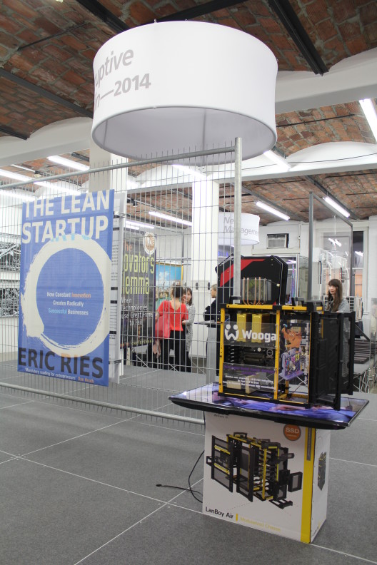 “Simon Denny: The Innovator's Dilemma,” exhibition view at PS1