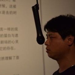Yuan Gong, "Secret Crossing", exhibition view, Tianjin Art Museum《暗度，原弓个展》，展览现场