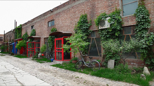 Artists' studios at Red Gate Residency, Beijing