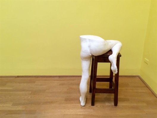 Sarah Lucas’s smoking asses at the British Pavilion