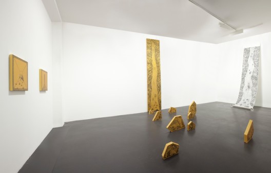 Installation view of