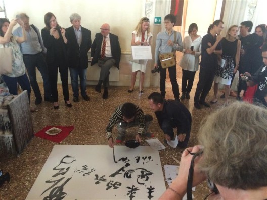 Zheng Guogu and Yangjiang Group’s performance for the DSL Collection event at Palazzo Morosini (where we fought over delicious Cantonese canapés)