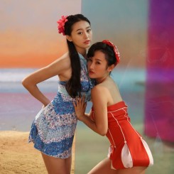 ￼￼￼￼￼￼￼￼￼￼￼￼￼￼￼￼￼￼￼Yang Fudong, "The Coloured Sky: New Women II", No.6, color inkjet print,  photo 120 x 180cm, edition of 10, 2014 
(courtesy the artist and Marian Goodman Gallery)