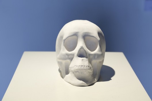 Li Hongbo, “Skull”, Paper, Dimensions variable, 2014李洪波，《骷髅》，纸，尺寸可变，2014