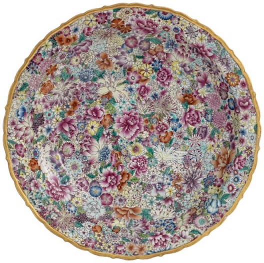 AI WEIWEI Plate with Flowers, 2014