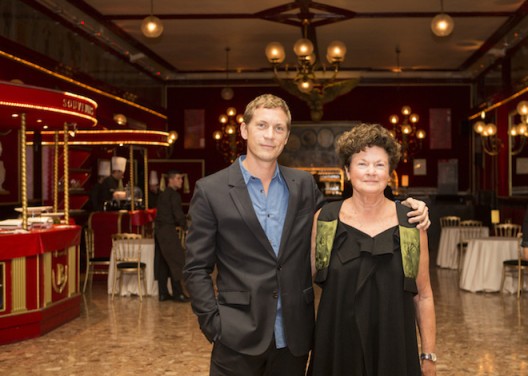 Chantal Crousel and Niklas Svennung, Galerie Chantal Crousel’s 35th anniversary, Cirque d’Hiver, Paris © photo Astrid Jamois 