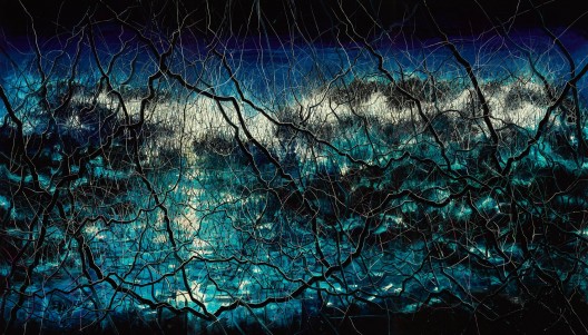 Zeng Fanzhi, Blue, 2015 曾梵志,《蓝》,2015