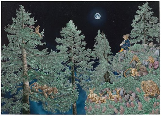 Raqib Shaw, represented by White Cube