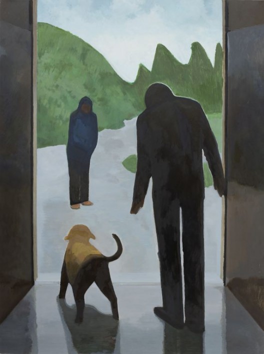 《陌生来客》，布面油画，150x200cm，2015