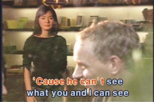 克里斯坦·扬可夫斯基，《我们相遇的那天》，录像剧照，2003   / Christian Jankowski, “The Day We Met”, video still, 2003