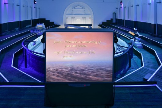 《 乔恩·拉夫曼》, 扎布罗多维克茨收藏展 现场,伦敦,2015 (摄影:Thierry Bal)/ “Jon Rafman”, installation view at Zabludowicz Collection, London, 2015 (Photo: Thierry Bal)