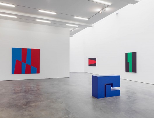 Carmen Herrera at Lisson New York. Photo: Lisson Gallery.