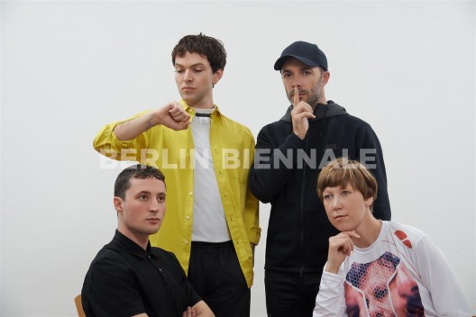 DIS, curatorial team of the 9th Berlin Biennale for Contemporary Art. Photo: Sabine Reitmaier