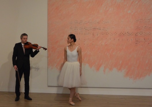 Performance art was not only present in Art Unlimited–here Jannis Kounellis