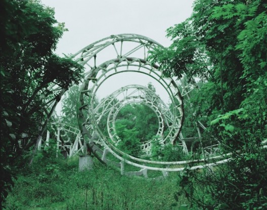 Chen Zhuo, Abandoned roller coaster, Archival Inkjet Print, 80×63.5cm, 120×150cm, Ed.of 6+AP, 2013, Courtesy of Hunsand Space, Beijing