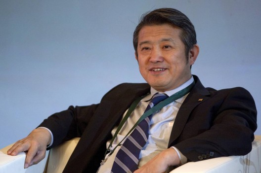 Chen Dongsheng at a conference in Beijing in 2011. Photo: Bloomberg News
