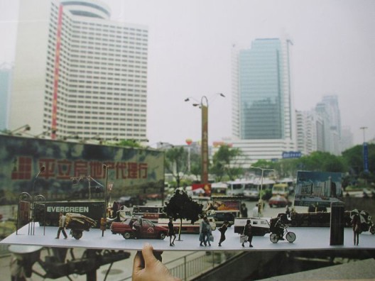 陈劭雄，《街景Ⅱ》，14张彩色摄影，1998. Chen Shaoxiong, 