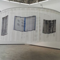 "At the Place of Crossed Sights (Part one)", exhibition view at C-Space