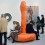 Franz West at Gagosian (and there was another smaller one at Skarstedt but you weren't allowed to sit on it)