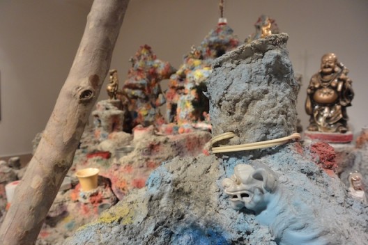 Mike Kelley at Hauser & Wirth, Mayfair. Framed and Frame (Miniature Reproduction