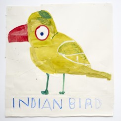 2 Rose Wylie:Indian-Bird