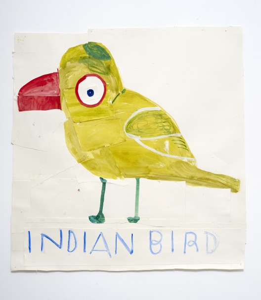 2 Rose Wylie:Indian-Bird