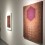Zheng Guogu at Ying Art Center
郑国谷，《大脑神经（药师佛）有多色涡纹图案的毛织品》，2015，布面丙烯，105 x 75.5 cm，和《另一种审美（天穴）》，134 x 106 cm，盈艺术