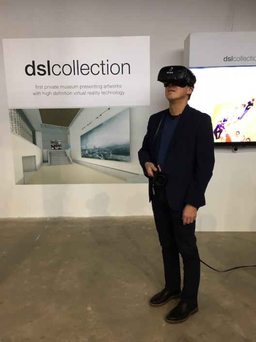 Virtual Artist enters DSL's virtual museum #thematrix #skynet #doandroidsbuyart?