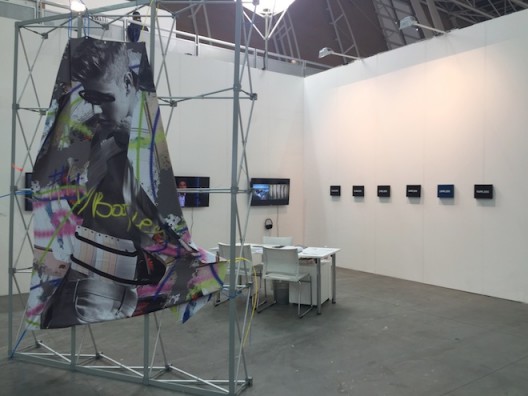 Installation shot MadeIn Gallery at Artissima 2016, courtesy MadeIn Gallery, Shanghai