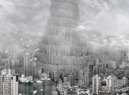 Du Zhenjun b.1961, The Tower of Babel - Wind, 2010, C-print, 160 x 120 cm, Edition 3_6