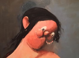 George Condo "The Chinese Woman" 2001, oil on canvas (image courtesy the artist)