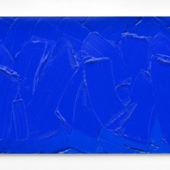 Bertrand Lavier - ‘Cobalt Blue’, 2016 - Acrylic on Cibachrome - 59,5 x 120 cm - 23 3/8 x 47 1/4 inches / © Bertrand Lavier - Courtesy of the Artist and Almine Rech Gallery