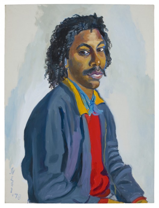 Stephen Shepard, 1978, Oil on canvas, 32 x 24 inches (81.3 x 61 cm), © The Estate of Alice Neel. Courtesy David Zwirner, New York/London