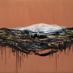Maggi Hambling "Edge IV", 2015-16, oil on canvas, 91 x 122 cm (image courtesy the artist and Marlborough, London)