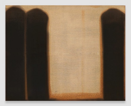 Burnt Umber & Ultramarine, 1976, Oil on linen, 71 3/4 x 90 1/2 inches (182.2 x 229.9 cm), © Yun Seong-ryeol. Courtesy PKM Gallery, Seoul and David Zwirner, New York/London