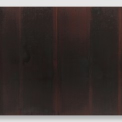Burnt Umber, 1989, Oil on linen, 80 5/8 x 131 3/8 inches (204.8 x 333.7 cm), © Yun Seong-ryeol. Courtesy PKM Gallery, Seoul and David Zwirner, New York/London