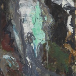 Per Kirkeby, Untitled, 1981.
Oil on canvas. 78 3/4 x 51 1/4 inches, (200 x 130 cm). Image courtesy the artist and Michael Werner Gallery,