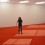 Tino Sehgal "Ann Lee", based on  the manga character bought by Philippe Parreno and Pierre Huyghe, performed on/in Pierre Huyghe's "6PM" 2000, carpet (Esther Schipper, Berlin)