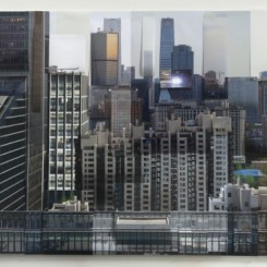 Building 1, 2017,
Archival pigment print
47 1/4 x 90 1/2 inches (120 x 230 cm), Image courtesy of Klein Sun Gallery and the artist, © Ji Zhou.