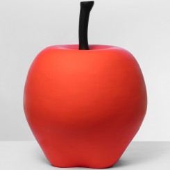 《苹果》，雕塑
Apple, sculpture
73.7 × 61 × 61 cm，2017