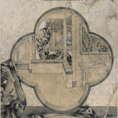 郑力，《晴雪》，水墨 设色 纸本，233 x 135 cm，2002（图片由艺术家及汉雅轩提供）
ZHENG Li, "Pure as Snow", Ink and Colour on Paper, 233 x 135 cm, 2002 (Image Courtesy of the Artist and Hanart TZ Gallery)