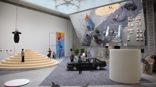 Seeds of Time, Shanghai Himalayas Museum Atrium installation view, 2017. Image Courtesy of the Shanghai Project “时间的种子”展览上海喜玛拉雅美术馆中庭现场图,2017. 图片由上海种子提供