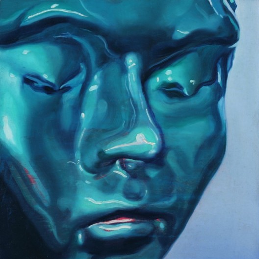 ZHANG Yunyao “Hope”, 2015, Oil on panel, 30 x 30 cm,Courtesy the Artist, Perrotin and Don Gallery張雲垚,《希望》,2015,木板上油彩,30 x 30 cm,图片提供:艺术家、贝浩登和东画廊