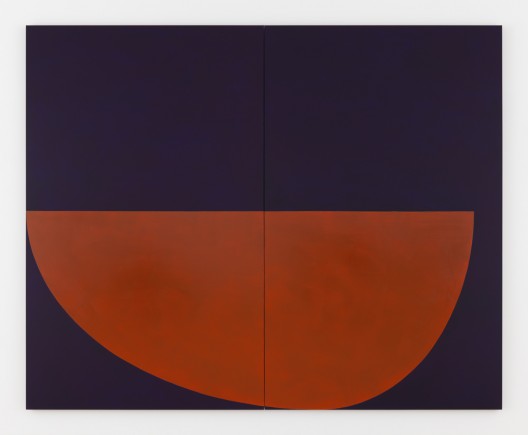 Suzan Frecon lantern, 2017 Oil on linen Two (2) panels  Overall: 87 1/2 x 108 x 1 1/2 inches  222.3 x 274.3 x 3.8 cm  Signed verso Courtesy the artist and David Zwirner, New York/London 