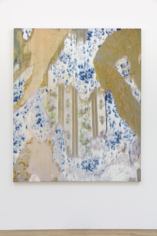 Gabriel Orozco 'Fleurs Fantômes 138' 2015 Peinture jet d’huile sur toile / Oil jet painting on canvas 183 x 153 cm / 72 x 60 2/8 inches (Courtesy of teh artist and Galerie Chantal Crousel, Paris Photo : Florian Kleinefenn)