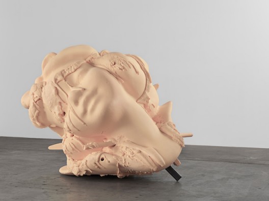 Paul McCarthy 'White Snow Head' 2012 Silicone (flesh), fibreglass, steel 140 x 160 x 185 cm (Photo by Genevieve Hanson, Courtesy of the artist, Hauser & Wirth and Kukje Gallery Image provided by Kukje Gallery)